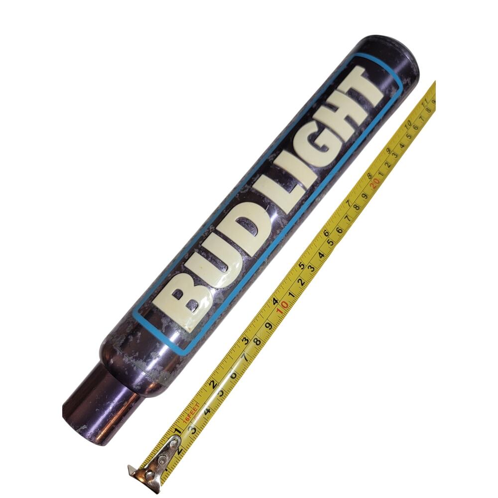 Bud Light 12" Tall Aluminum Beer Tap Handle Pull Keg Bar